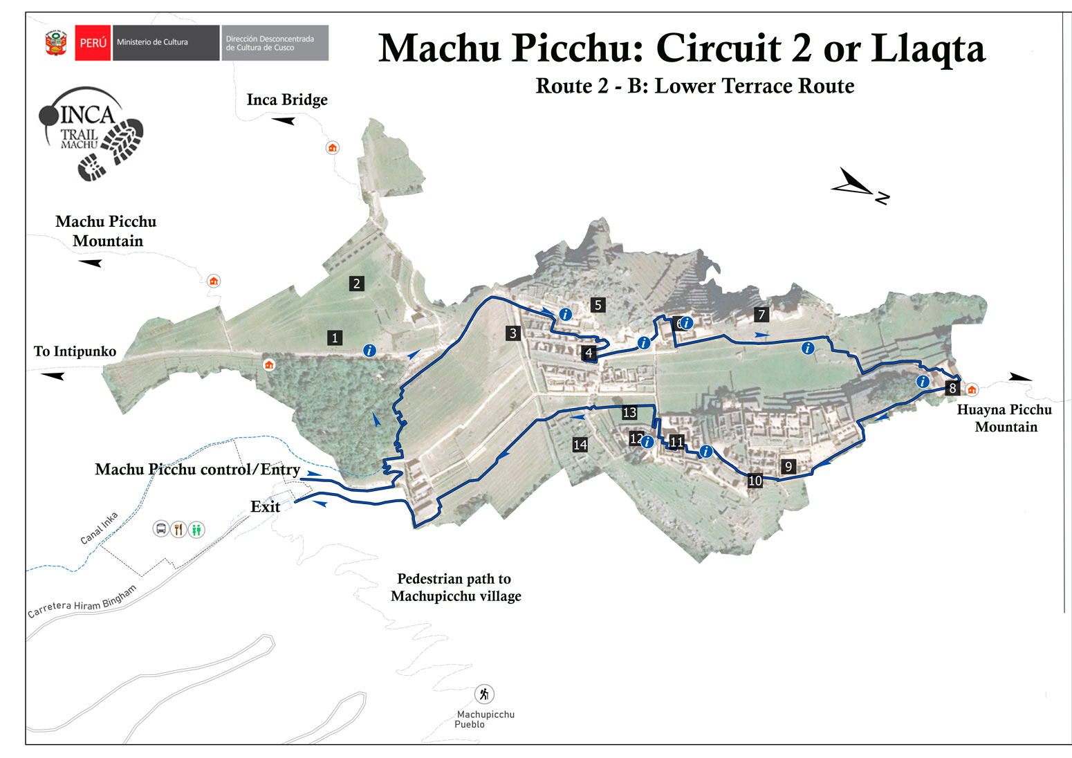 Machu Picchu: Circuit 2 or Llaqta