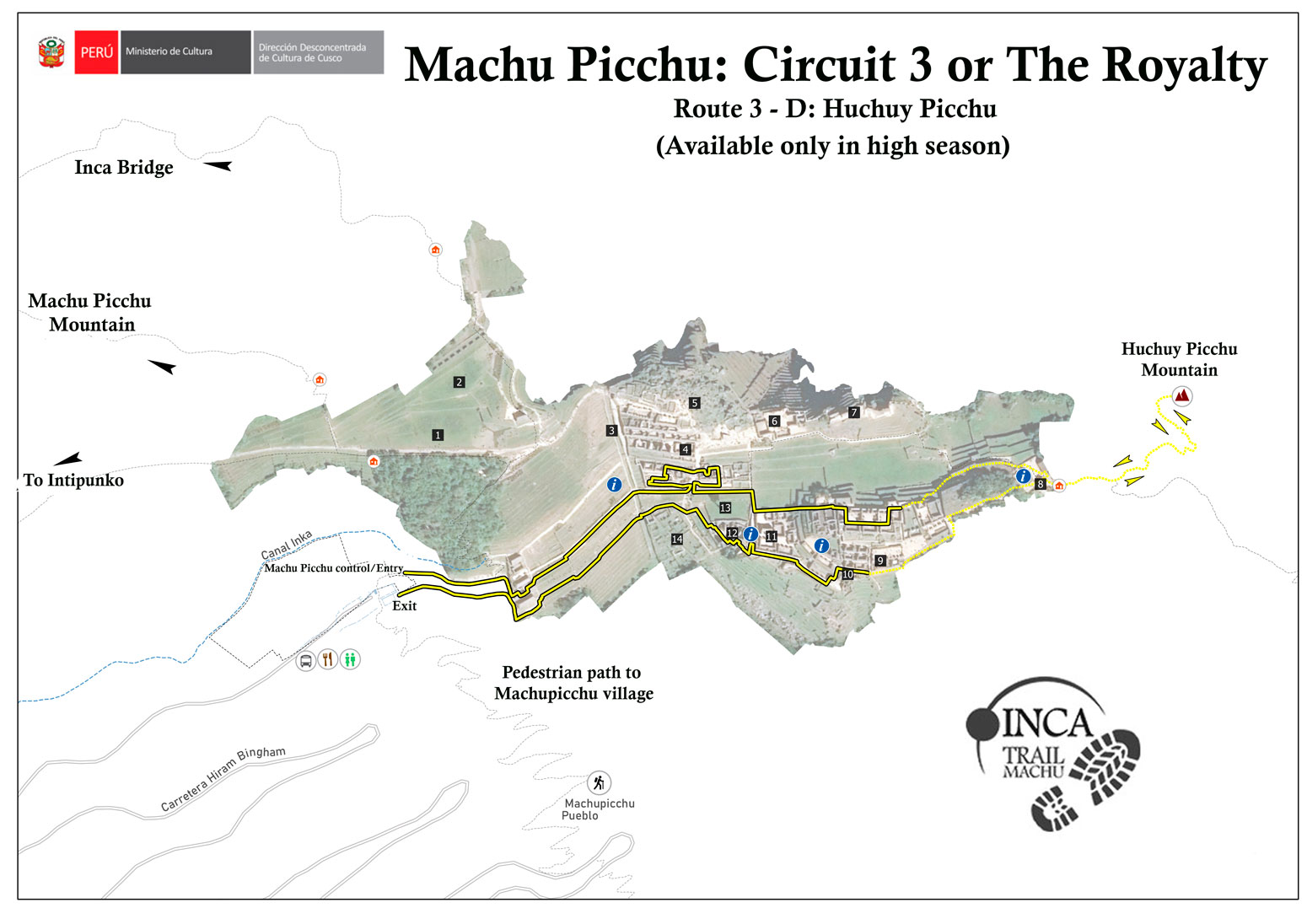 Circuit 3 Machu Picchu or The Royalty Huchuy Picchu