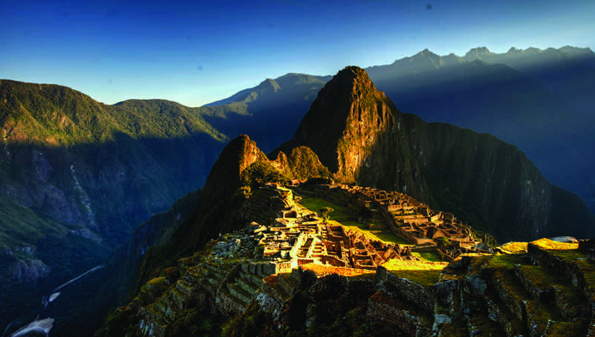 Sunrise in Machu Picchu