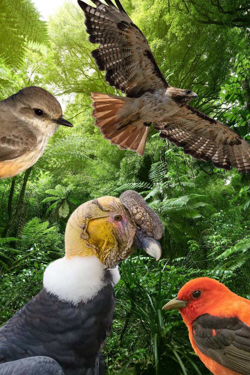 Peru Machu Picchu Bird