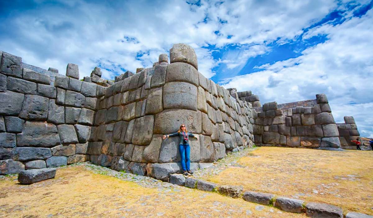 Inca stone complex Peru