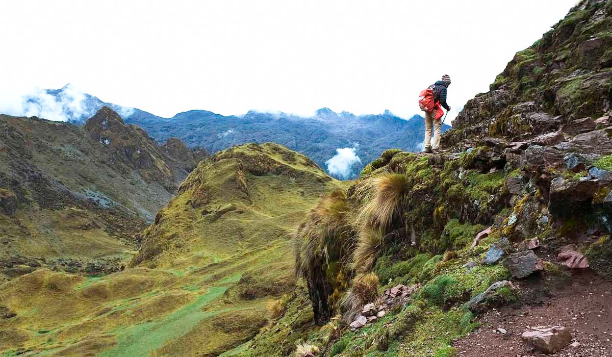 Lares Trek route