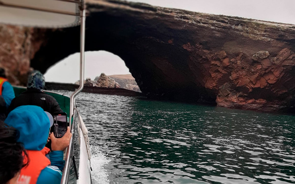 Paracas boat tour